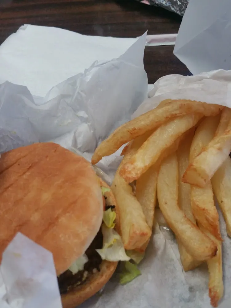 Jr Burger with Fries